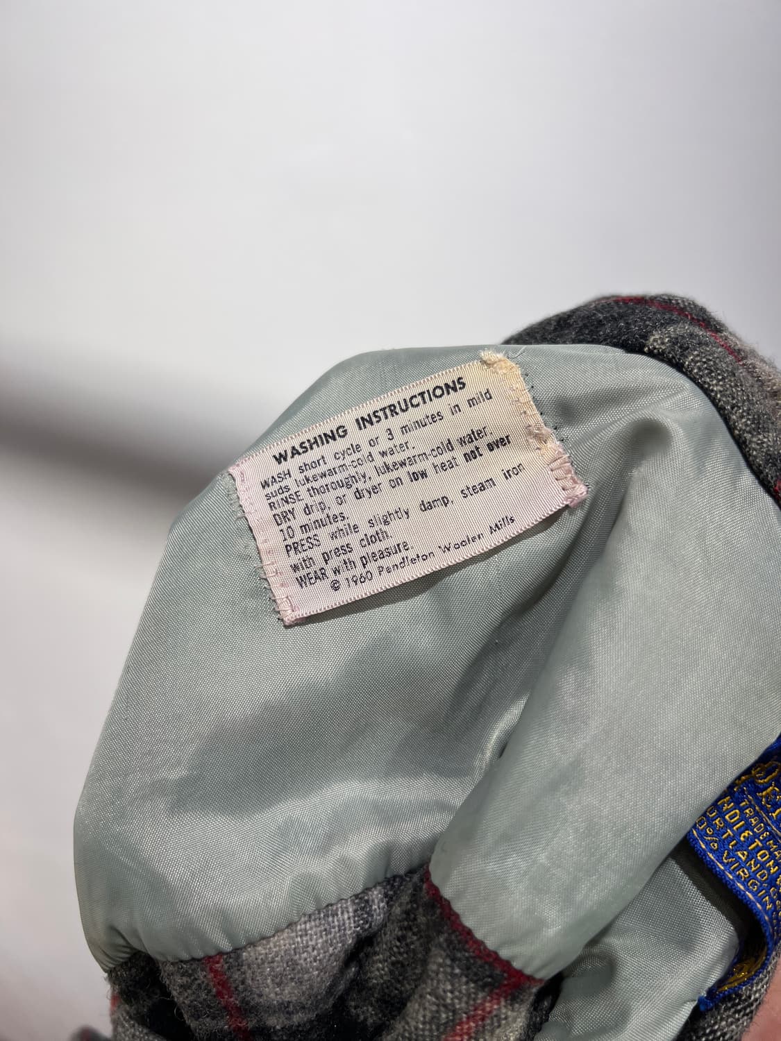 60‘s Pendleton Wool Board shirts 상품이미지5