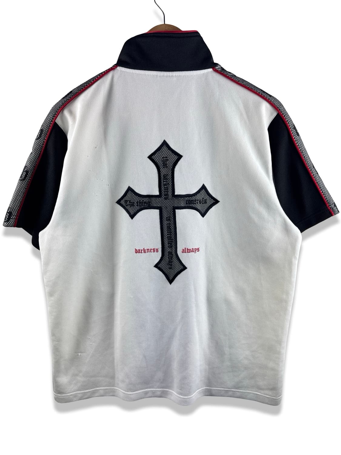 JPN Y2K 크로스 반팔져지2646 상품이미지1