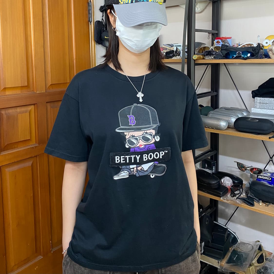 베티 붑(Betty Boop) 그래픽 티셔츠 상품이미지3