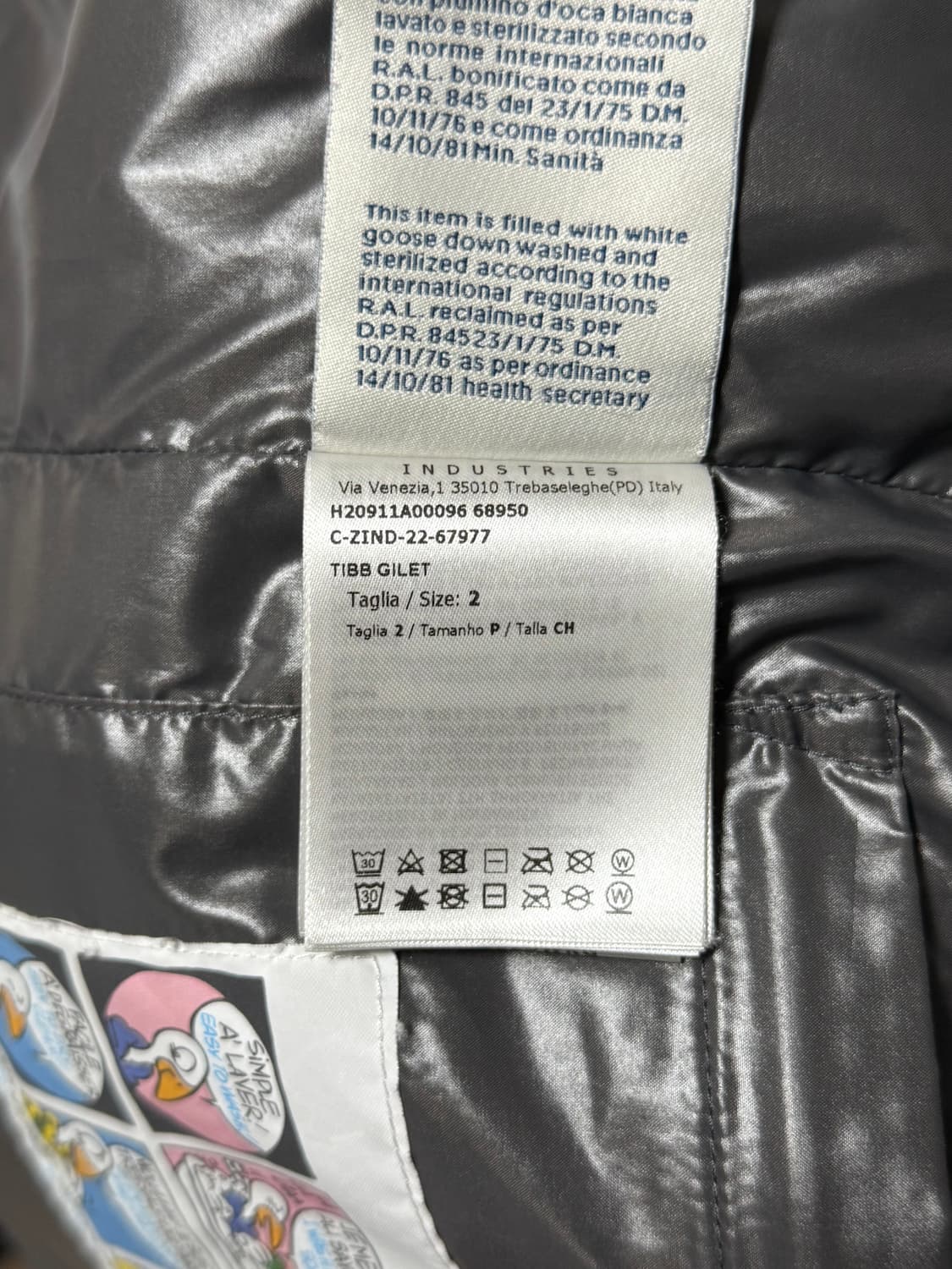 몽클레어 ttib 티브 조끼패딩 블랙 2사이즈 상품이미지7