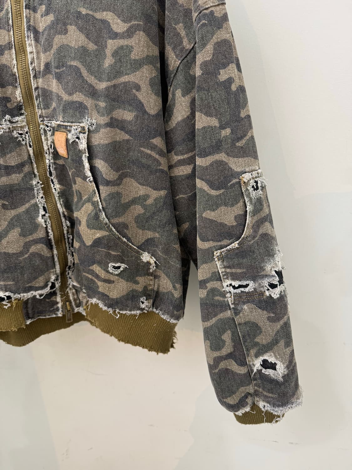 빈티지 카모 워크점퍼 상품이미지3