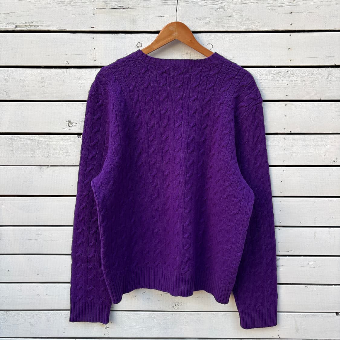 Polo 폴로 울 케이블 꽈배기 니트 상품이미지2