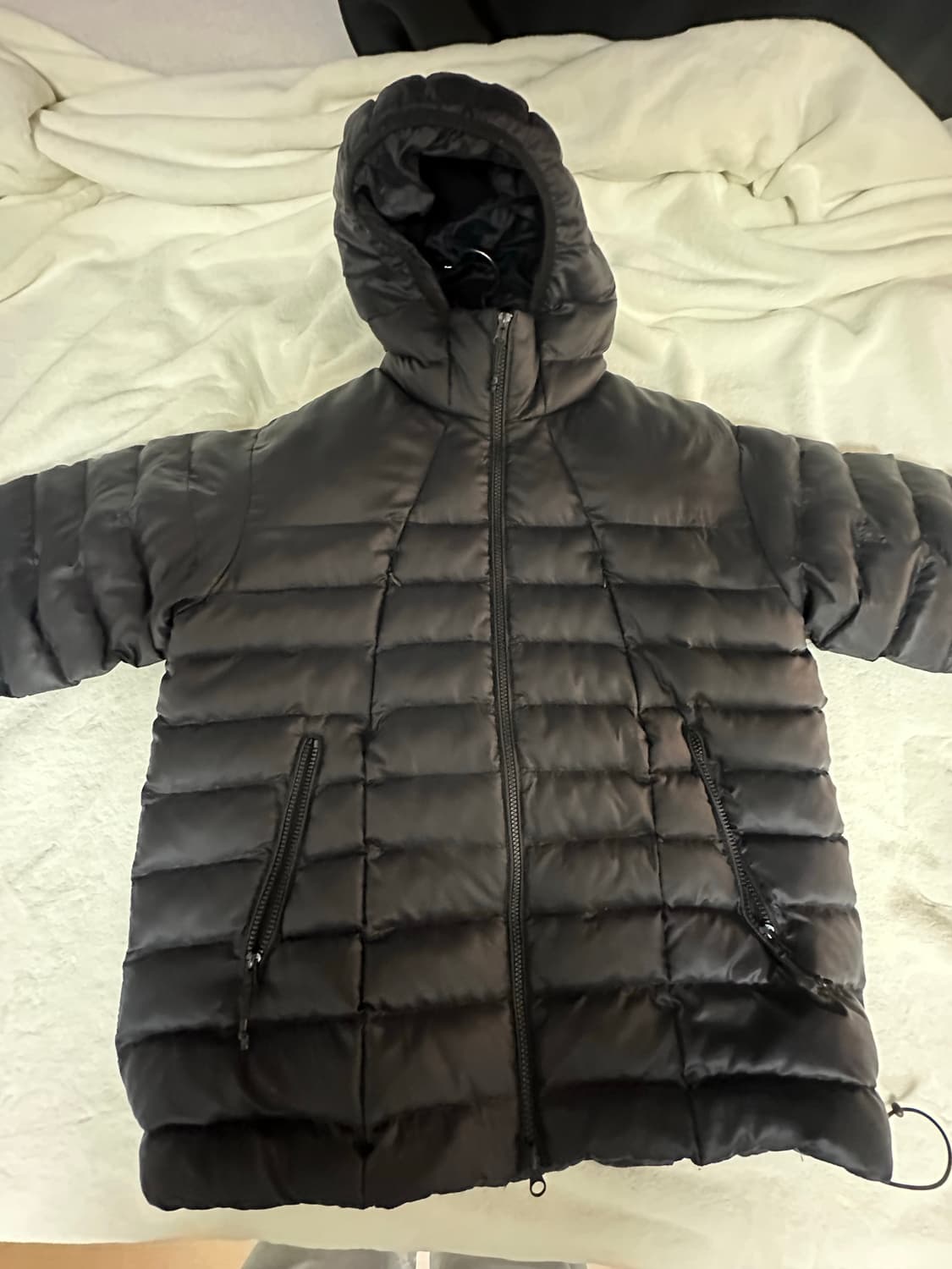 oy 블랙 숏패딩 상품이미지4