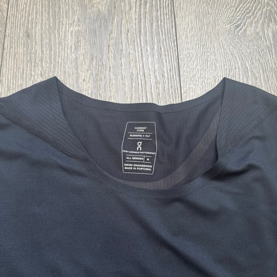 온러닝 포스트아카이브팩션 러닝 티셔츠 블랙 M 상품이미지2