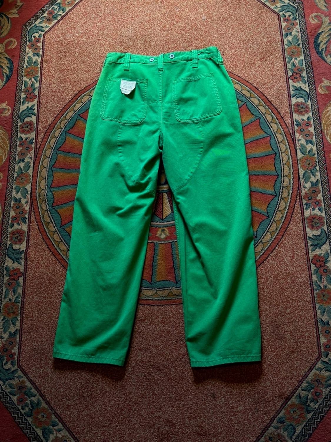 Nigel Cabourn Lybro라인 그라운트 워크 팬츠 그린 상품이미지3