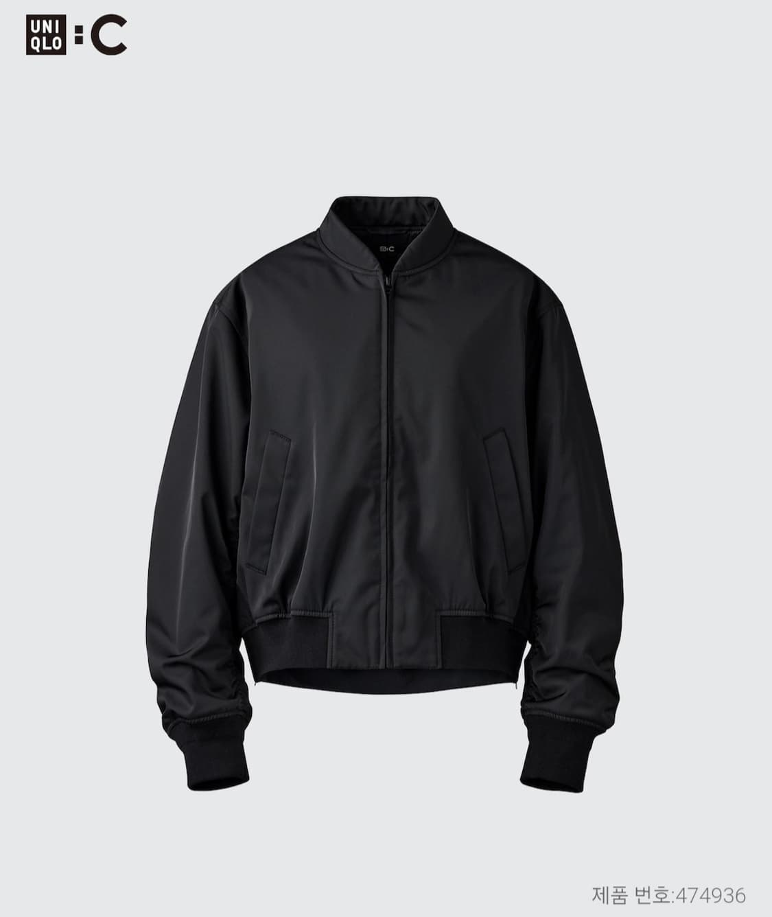 유니클로 C 봄버 자켓 ma-1 [s] 상품이미지1