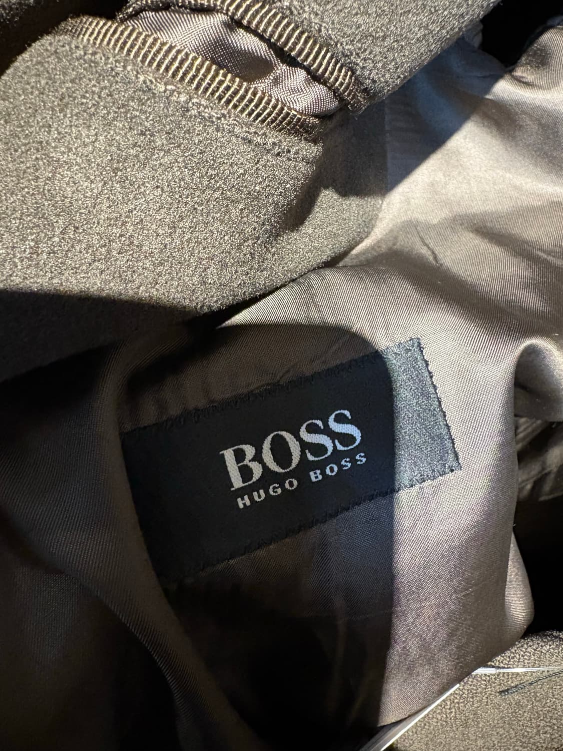 휴고보스 울 브라운 하이넥 코트 A3140 상품이미지5