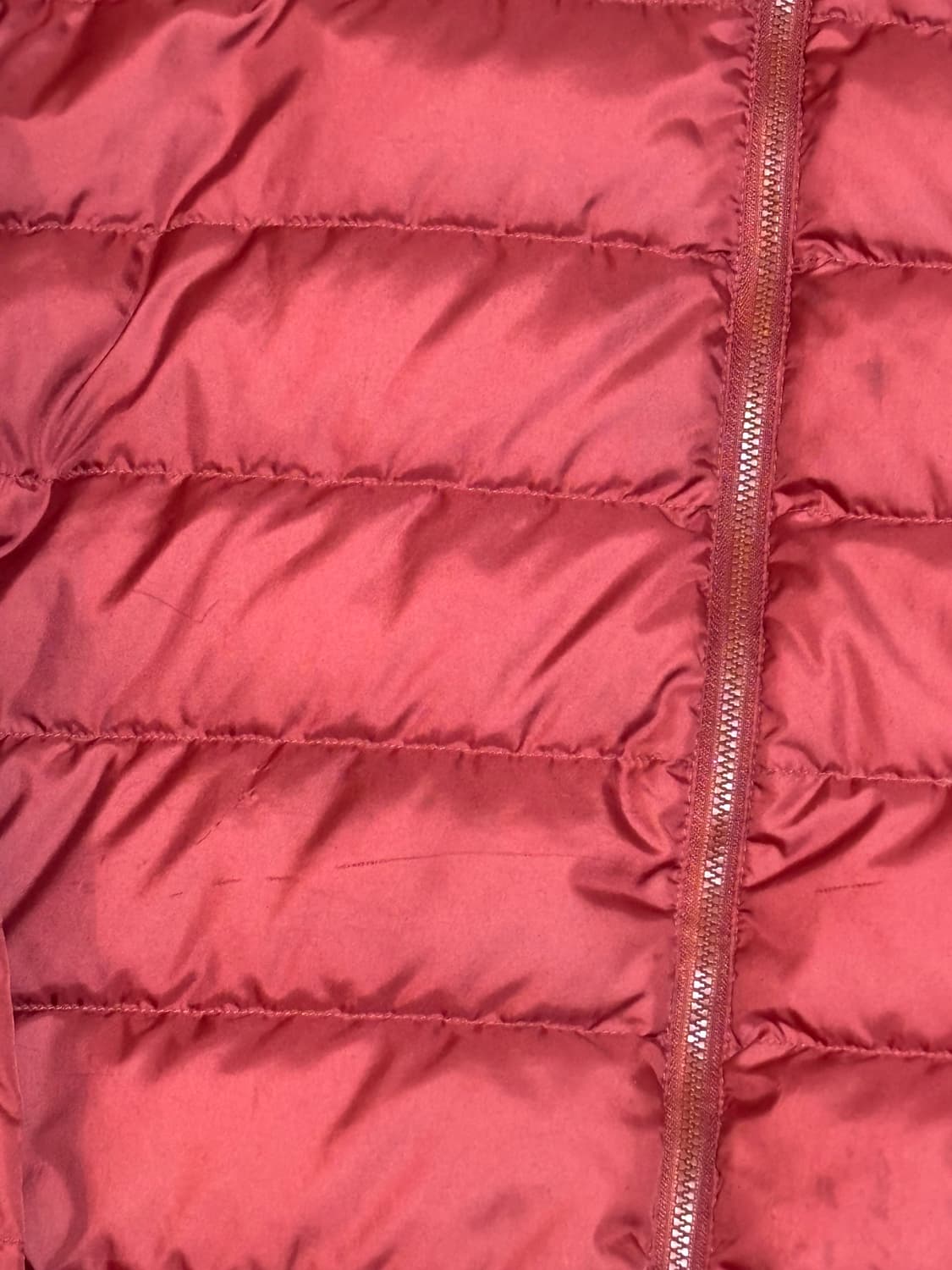 아디다스 경량패딩 2XL 110사이즈 버건디 상품이미지7