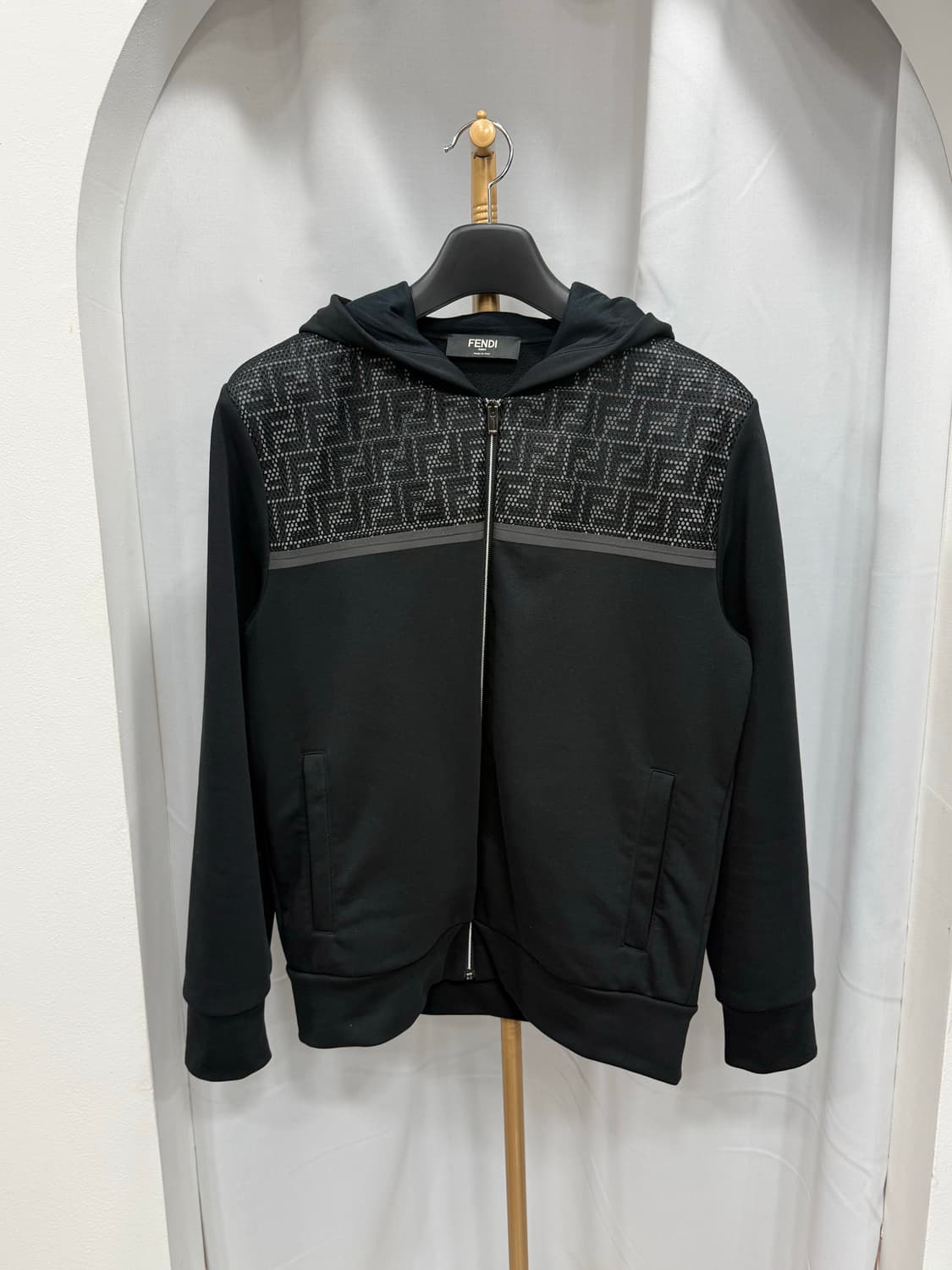 펜디 FF로고 후드집업 M사이즈 상품이미지1