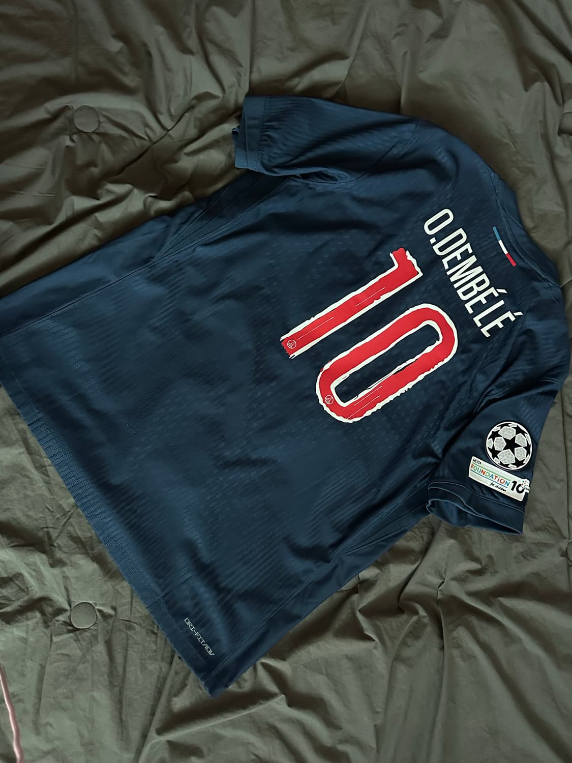 PSG 24-25 어센틱 뎀벨레 유니폼 상품이미지2