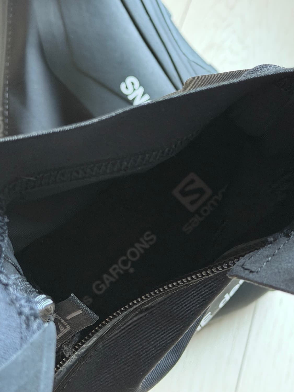 살로몬 x 꼼데가르송 XA-알파인 2 블랙 상품이미지7