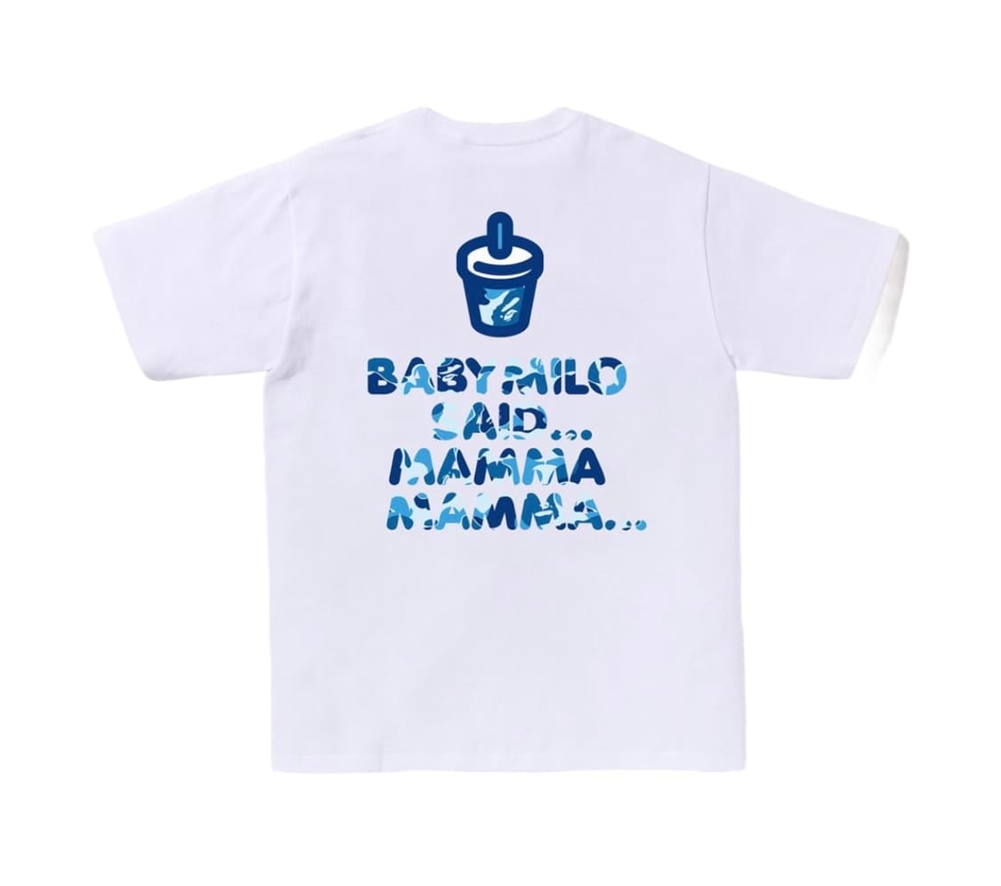 베이프 베이비마일로 카모 쥬스 반팔 상품이미지6