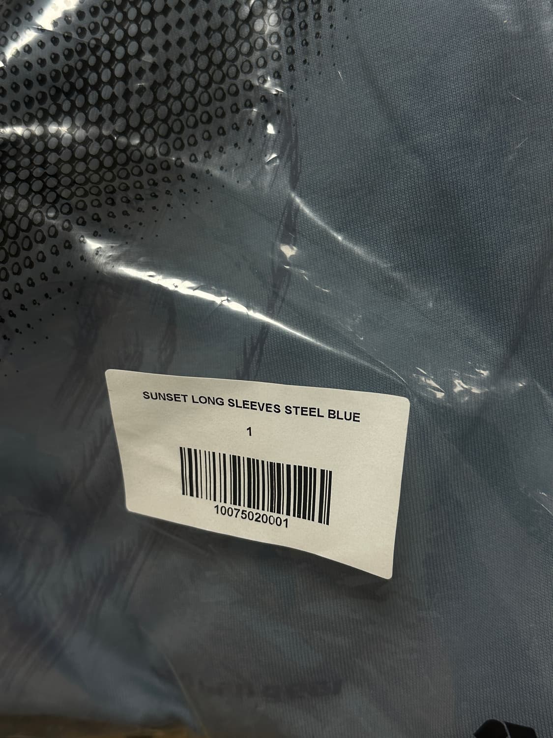 산산기어 롱슬리브 SUNSET LONG SLEEVES STEEL BLUE 상품이미지2
