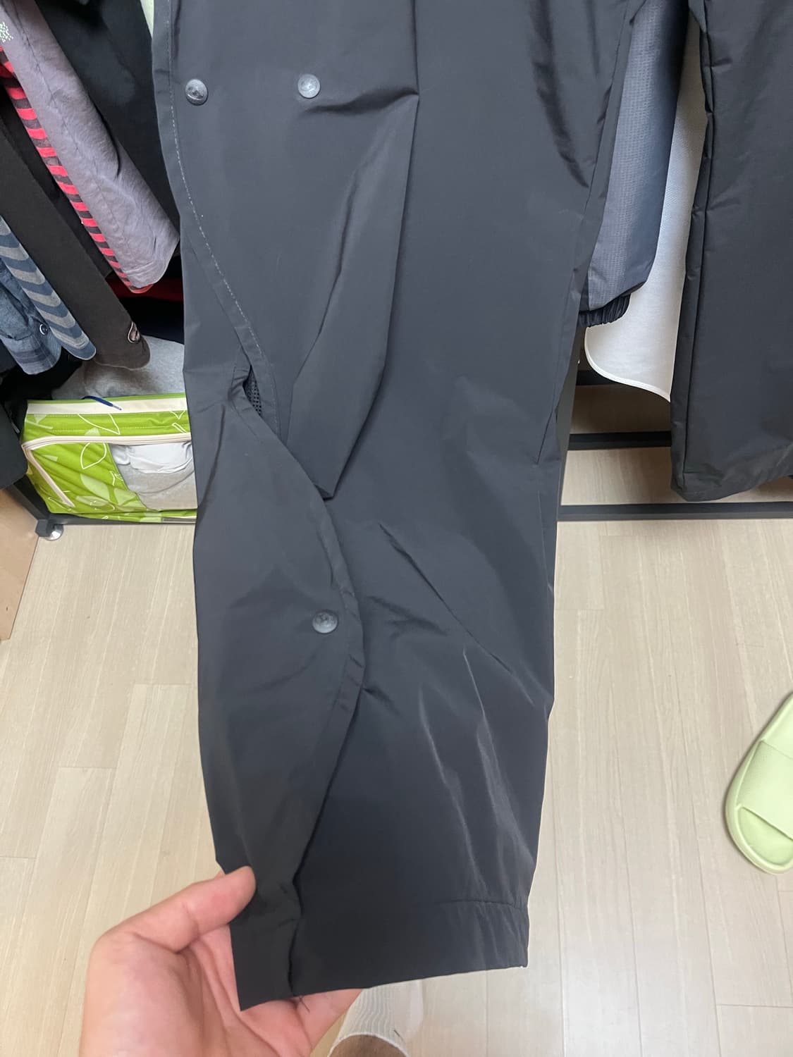 산산기어 웨이브 팬츠 25/ 3사이즈 블랙 상품이미지4