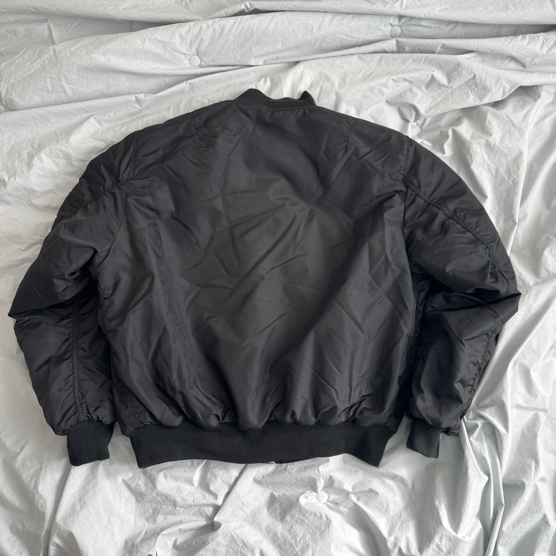 알파인더스트리 ma-1 블랙 XL 상품이미지2