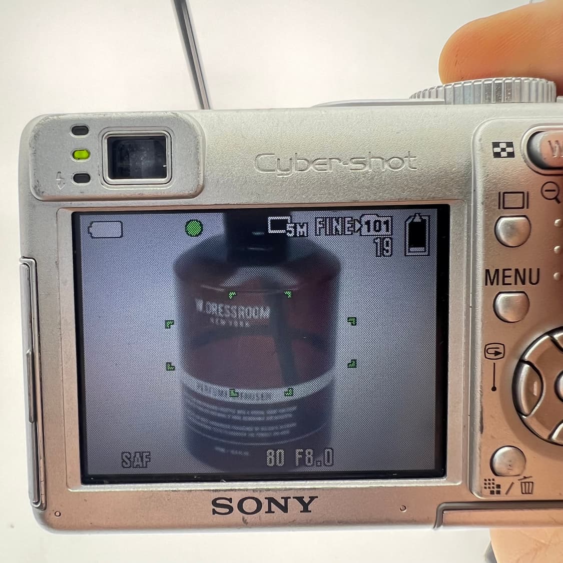 소니 사이버샷 Sony Cyber-shot DSC-W1 실버 상품이미지9