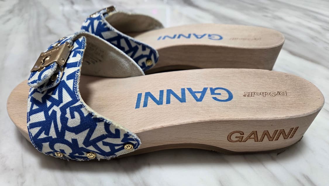 가니 X Dr.숄 우드솔 샌들 상품이미지3