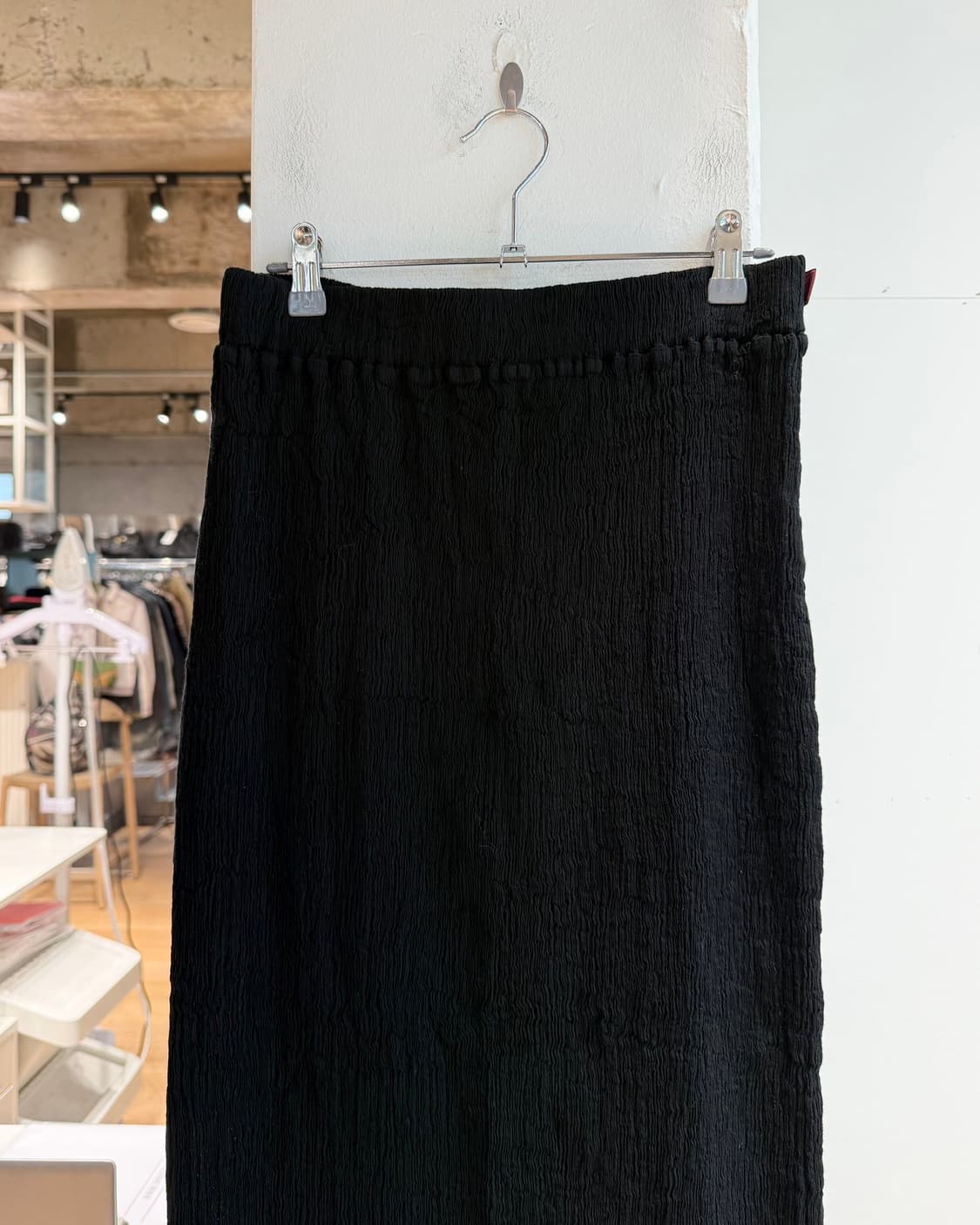 이세이미야케 하트 블랙 링컬 롱스커트  상품이미지3