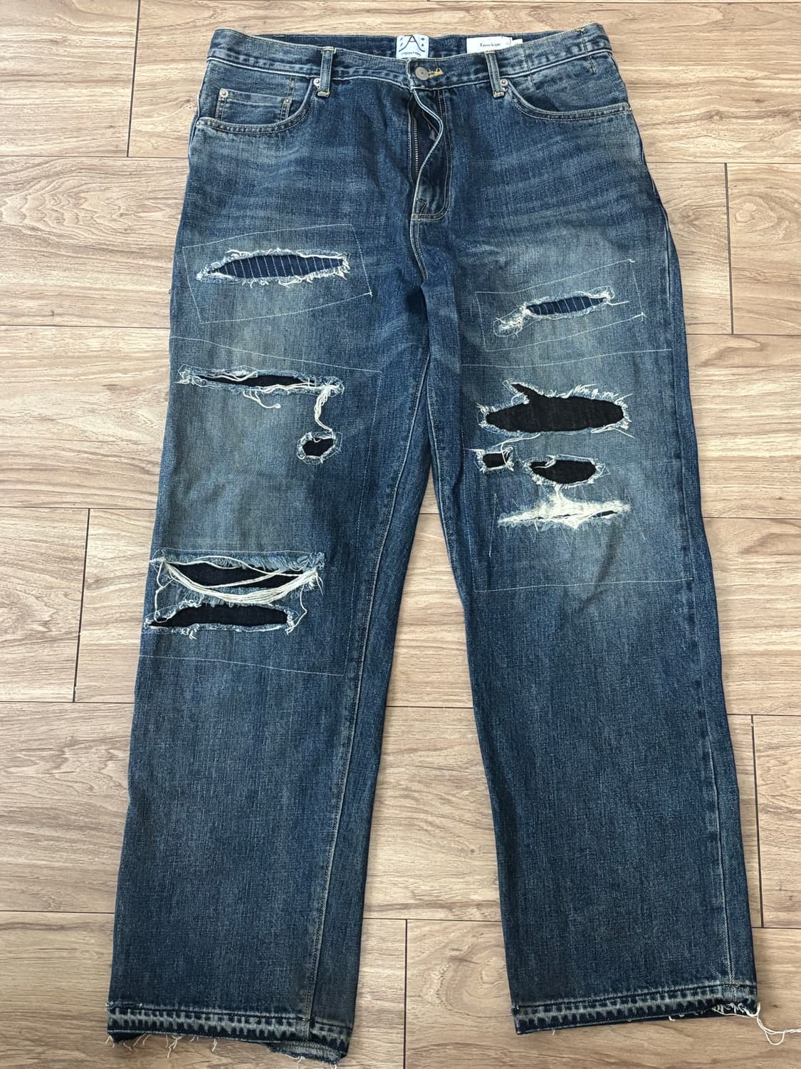 엔벨로프 삼산 데미지 데님3 상품이미지1