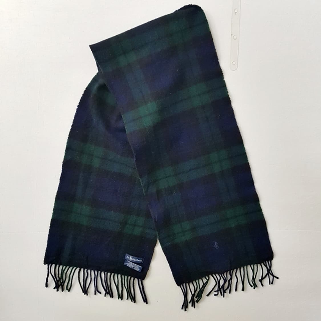 폴로 랄프로렌 블랙와치 울 머플러 상품이미지4