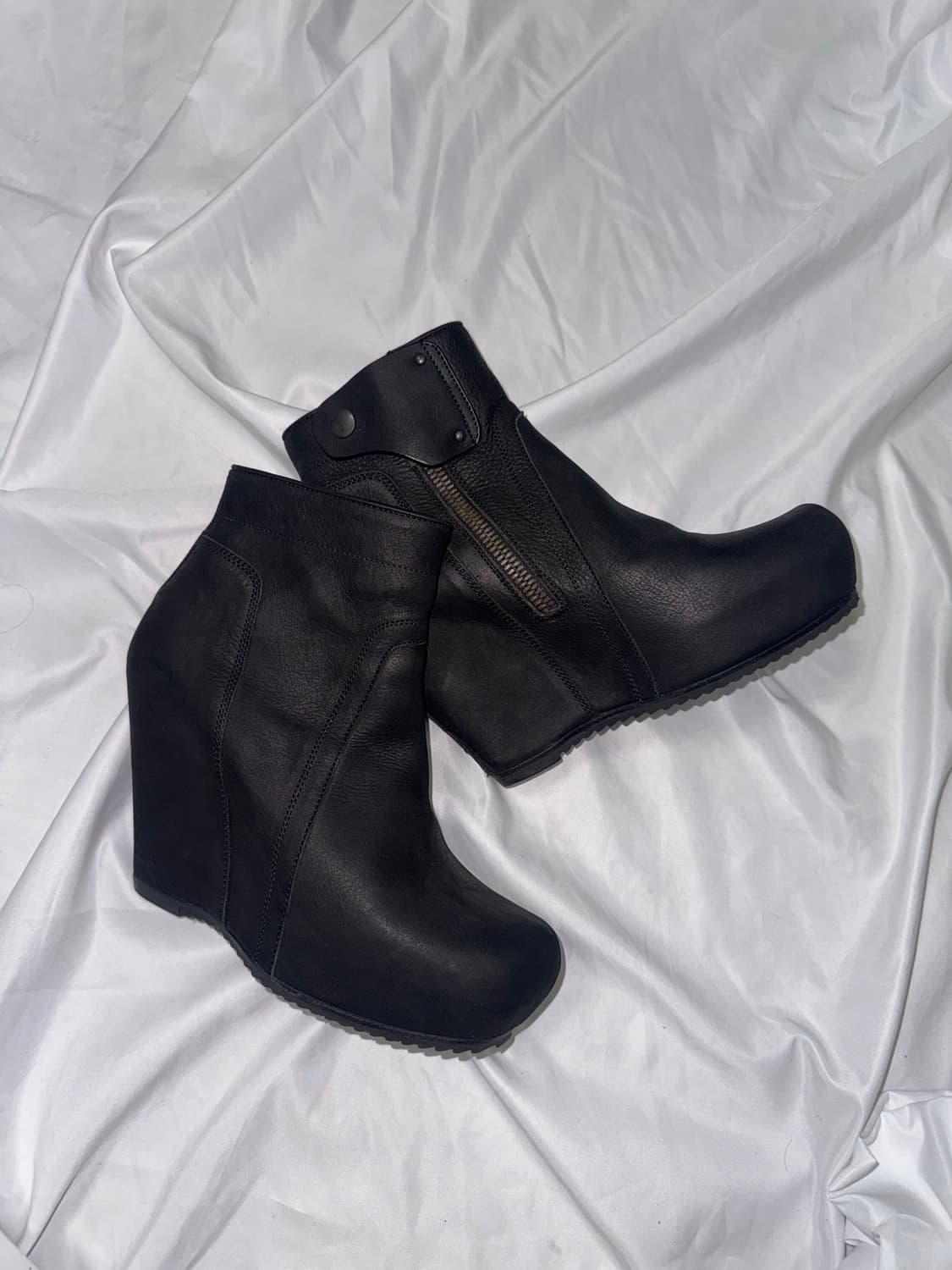 릭오웬스 웨지힐 부츠 상품이미지1