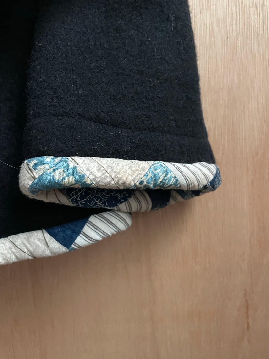 캐피탈 파이핑 울 코트 상품이미지8