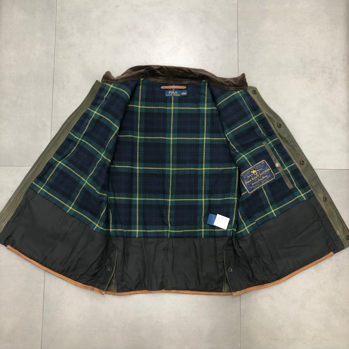 폴로 랄프로렌 가죽 레더 조끼 베스트 L 상품이미지2