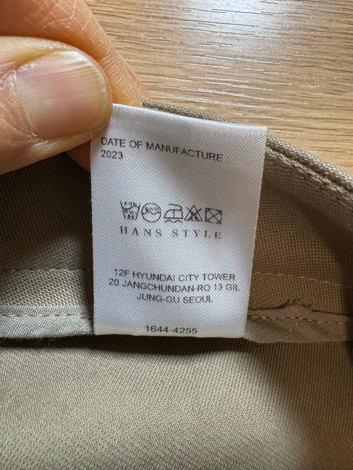 hansstyle 한스스타일 크롭 코튼 팬츠 상품이미지7