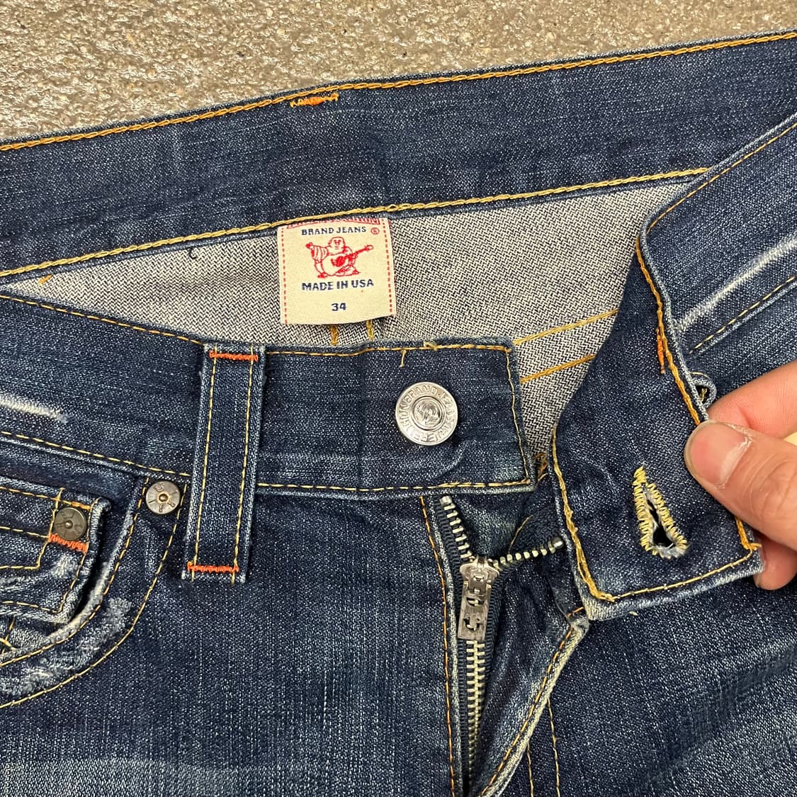 트루릴리젼 빌리 데님 부츠컷 (35“) 상품이미지5