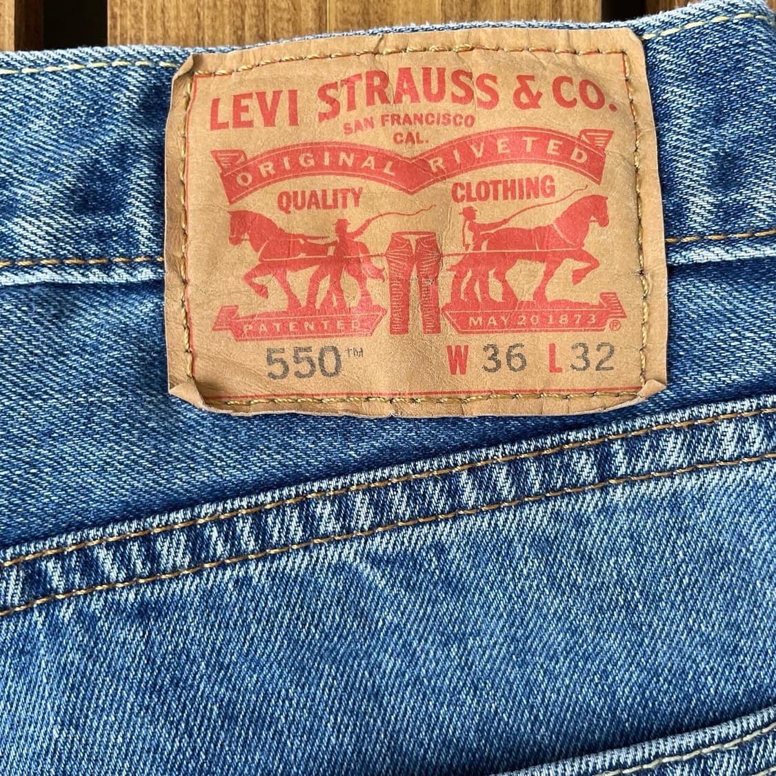 리바이스 550 36/32 상품이미지8