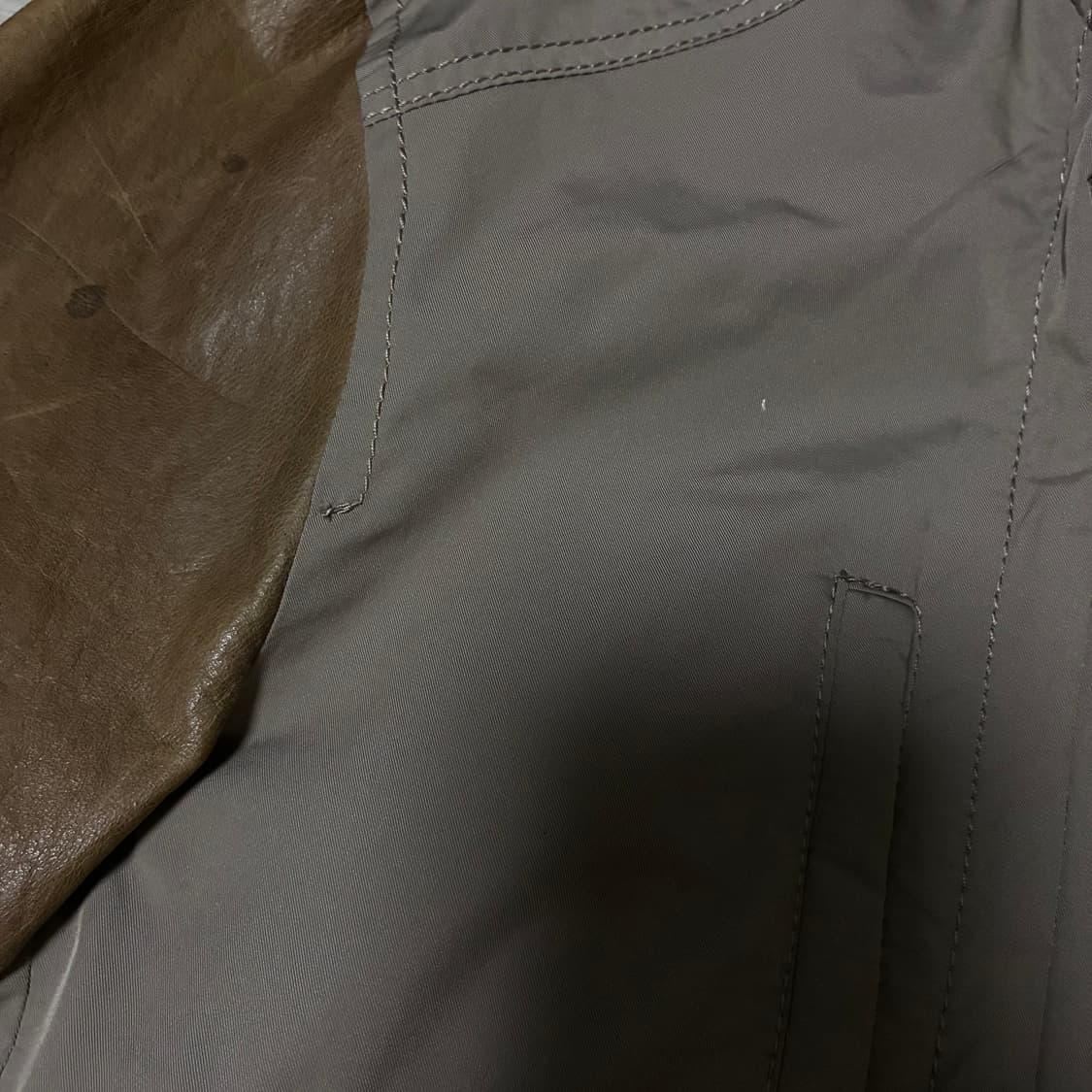 solid homme brown lamb skin jacket 상품이미지7