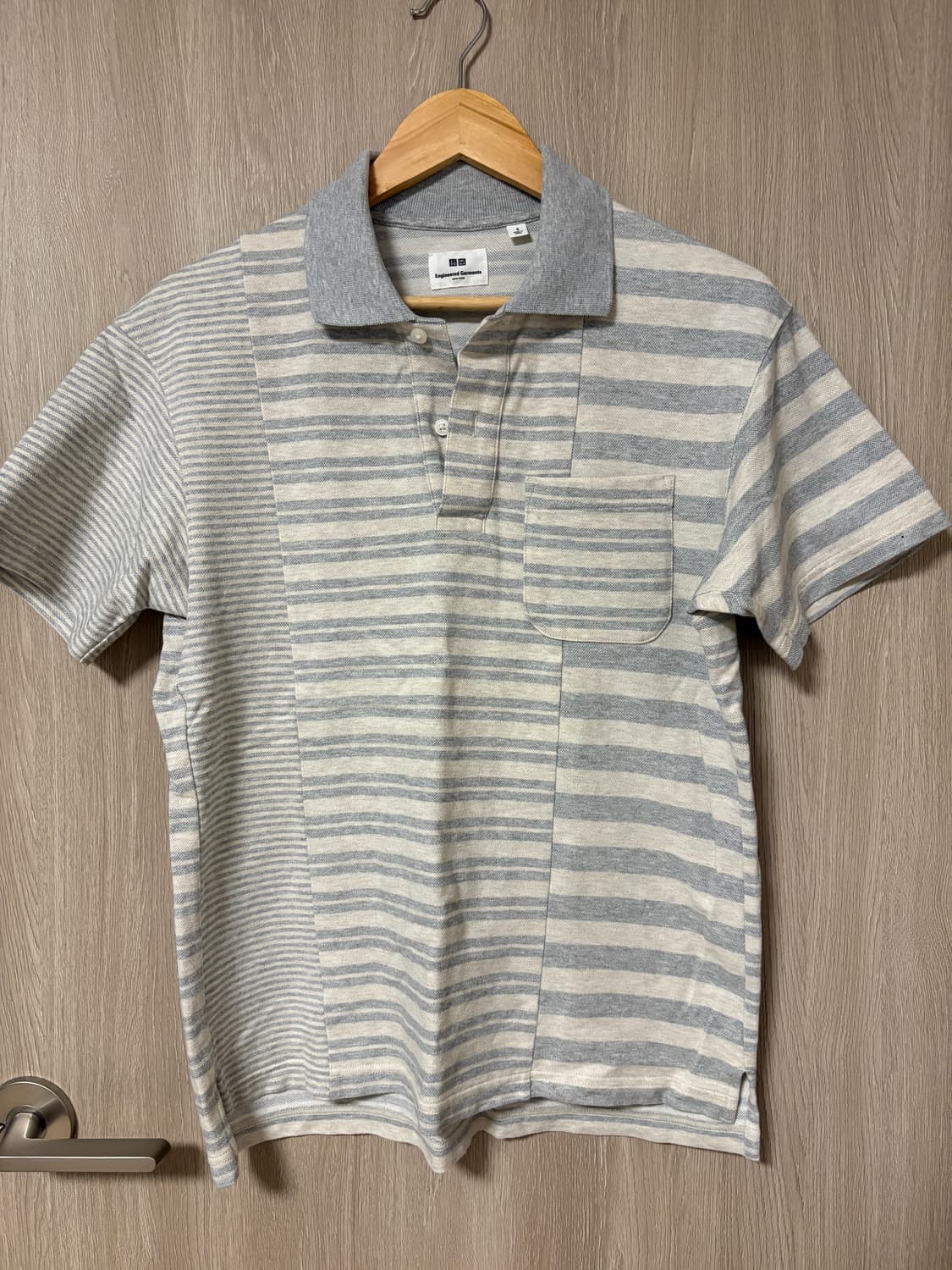 유니클로 엔지니어드가먼츠 반팔 카라티 피케티 엔가 상품이미지1