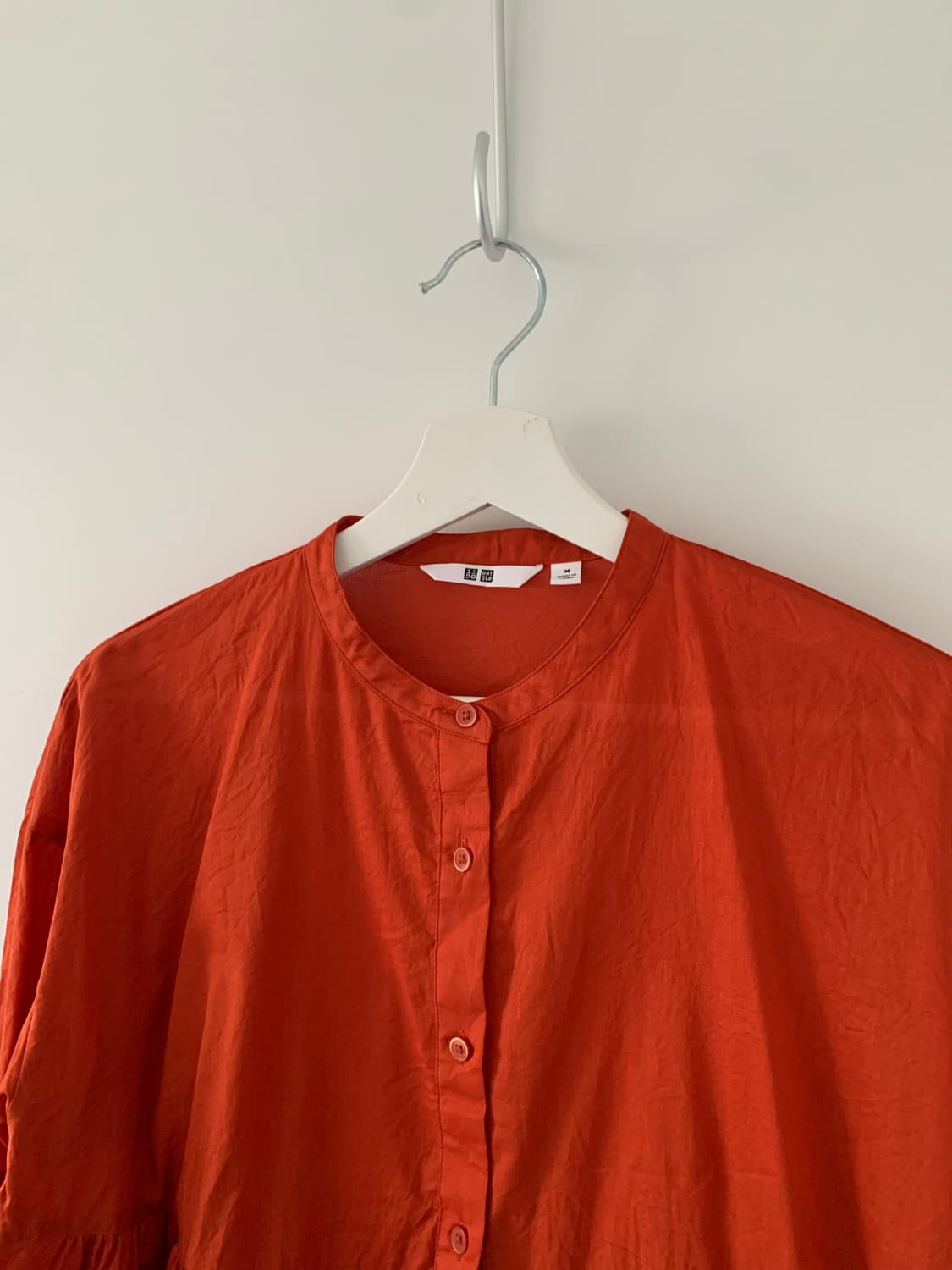 UNIQLO 오렌지 블라우스 상품이미지2