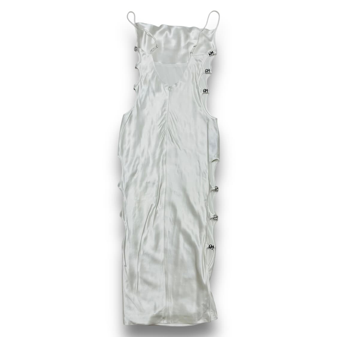 위어드 마켓 엠블럼 사이드 로고 화이트 킨키 원피스 상품이미지5