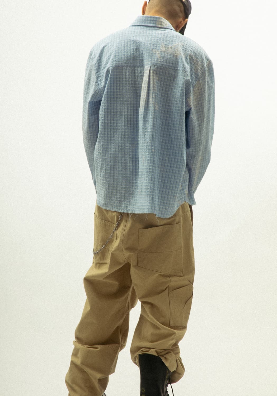 (새상품) 게더레이지  VINTAGE WASHED CHECK SHIRTS 상품이미지5