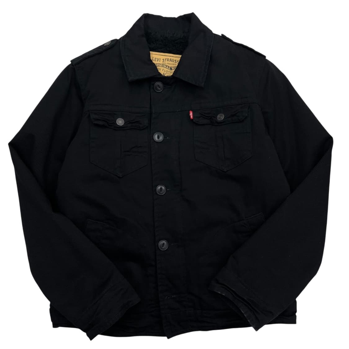 리바이스 블랙 데님 자켓 M 상품이미지2