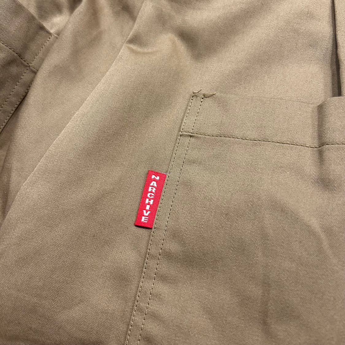 [M] N archive 카고 코튼 팬츠 브라운 베이지 B242 상품이미지5