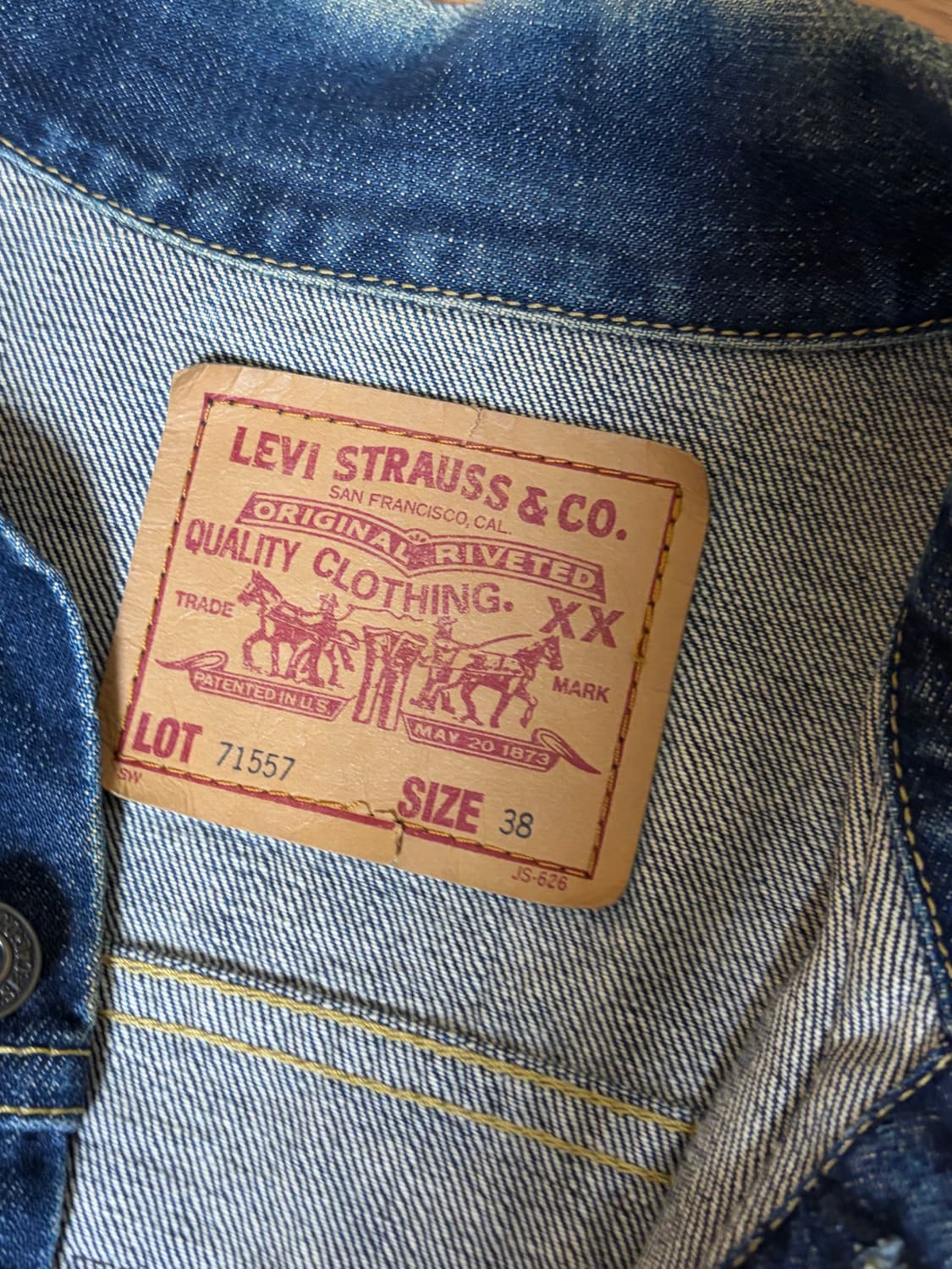 리바이스  38사이즈  상품이미지1