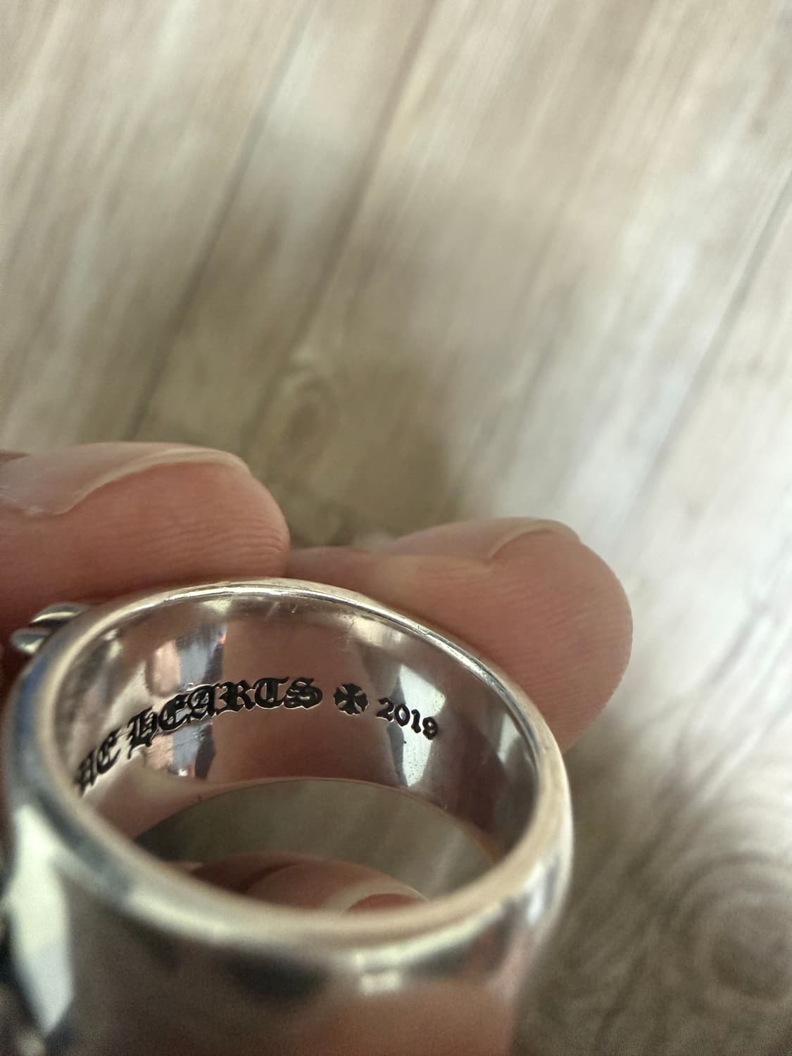 크롬하츠 더블 플로랄 크로스링 16호  풀구성 (우주매물 ) 급전 판매 상품이미지6