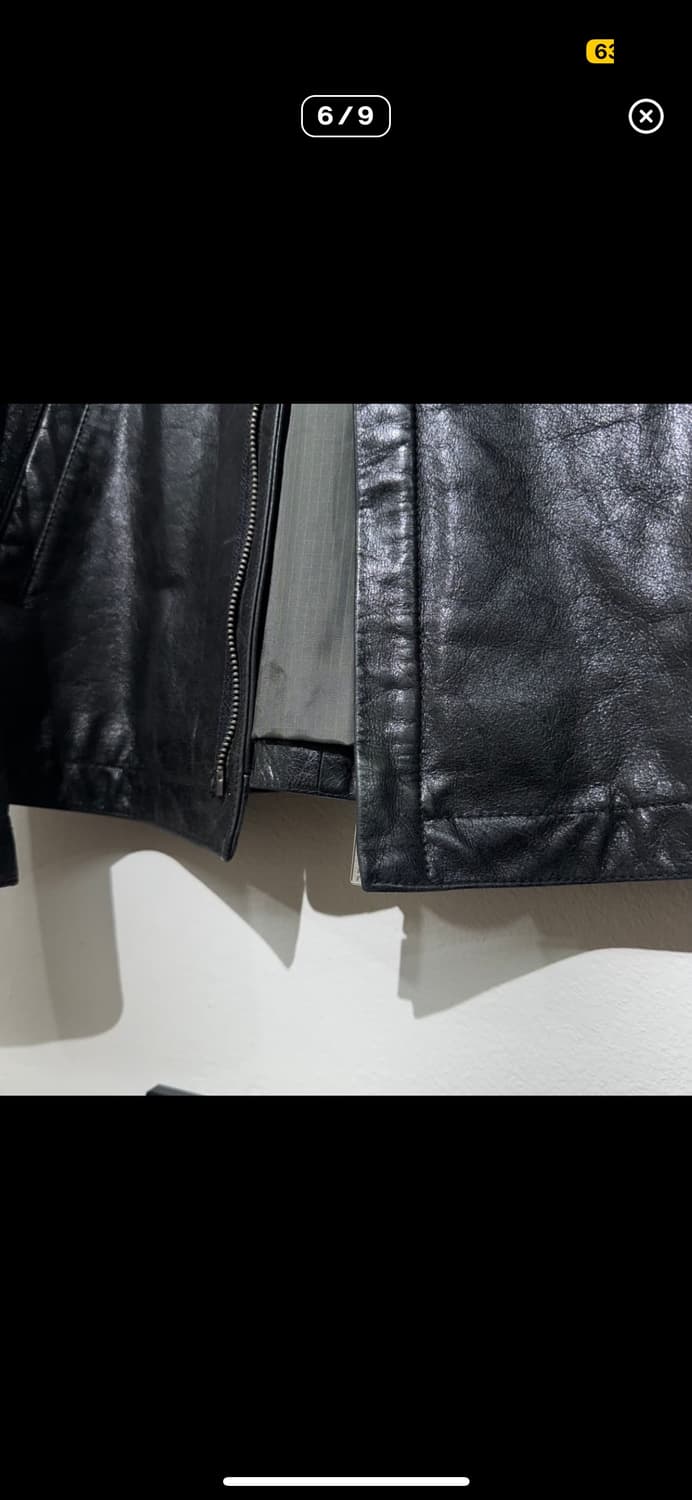 [M]디젤 싱글라이더 가죽자켓 상품이미지6