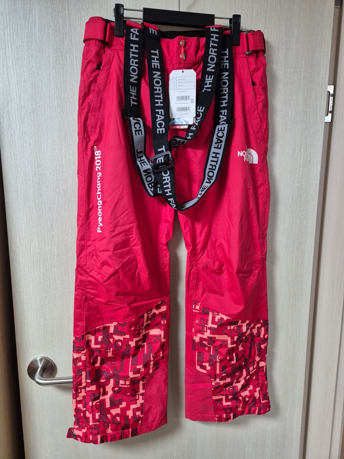 (새제품) 노스페이스 평창동계올림픽 에디션 스키복 세트 상품이미지7