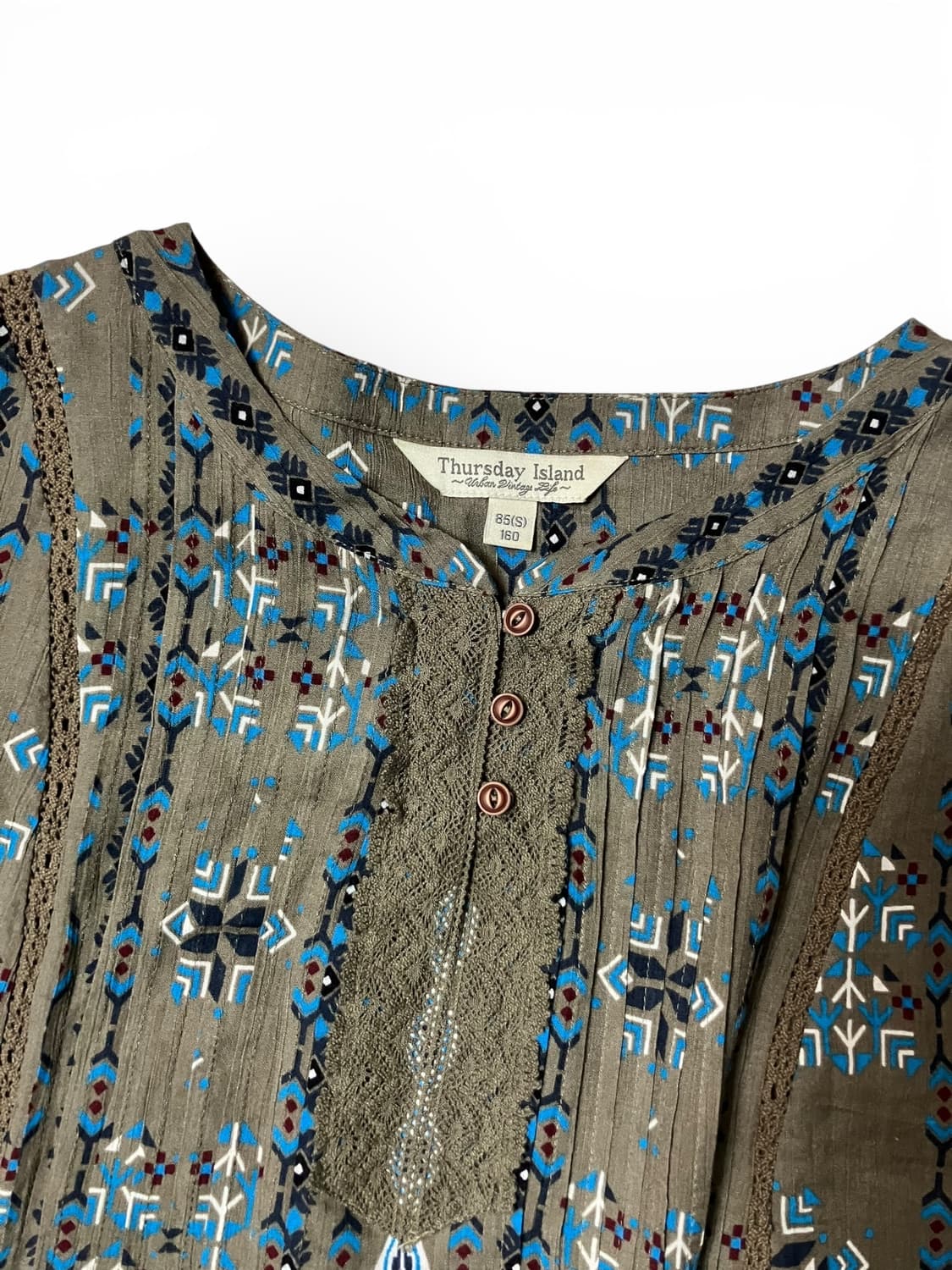 Thursday Island 패턴 미디움 원피스 85 상품이미지1