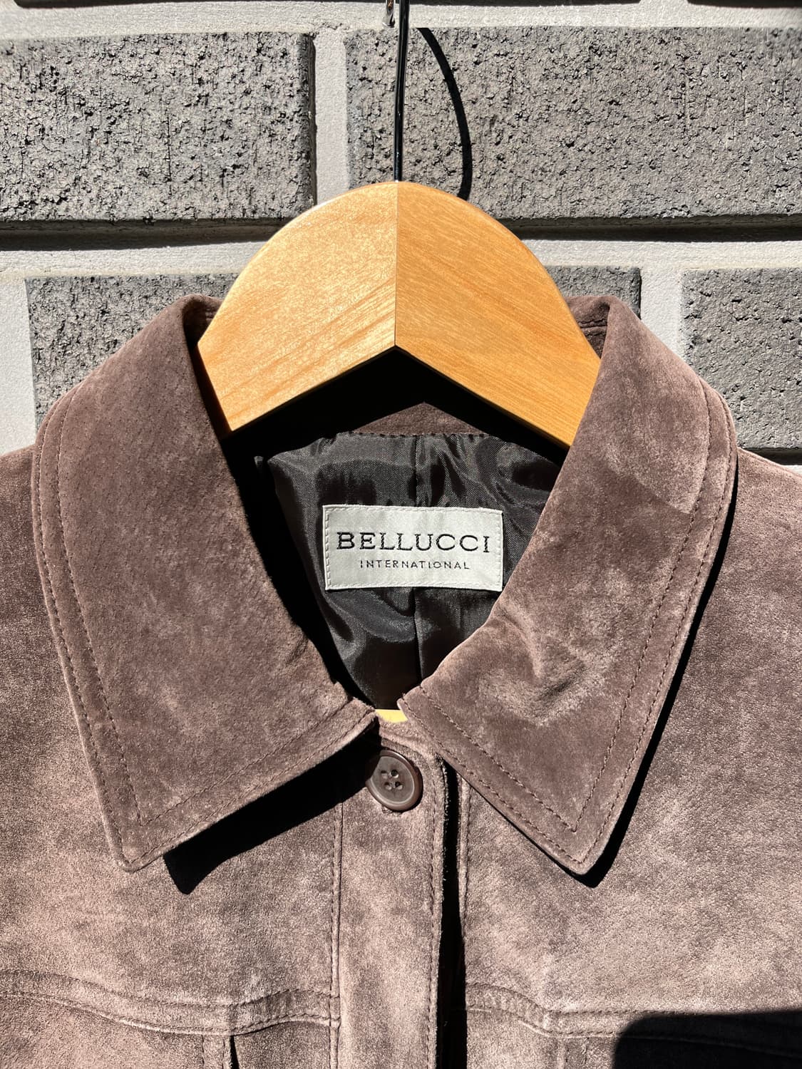 Bellucci 리얼 돈피 스웨이드 자켓 상품이미지2