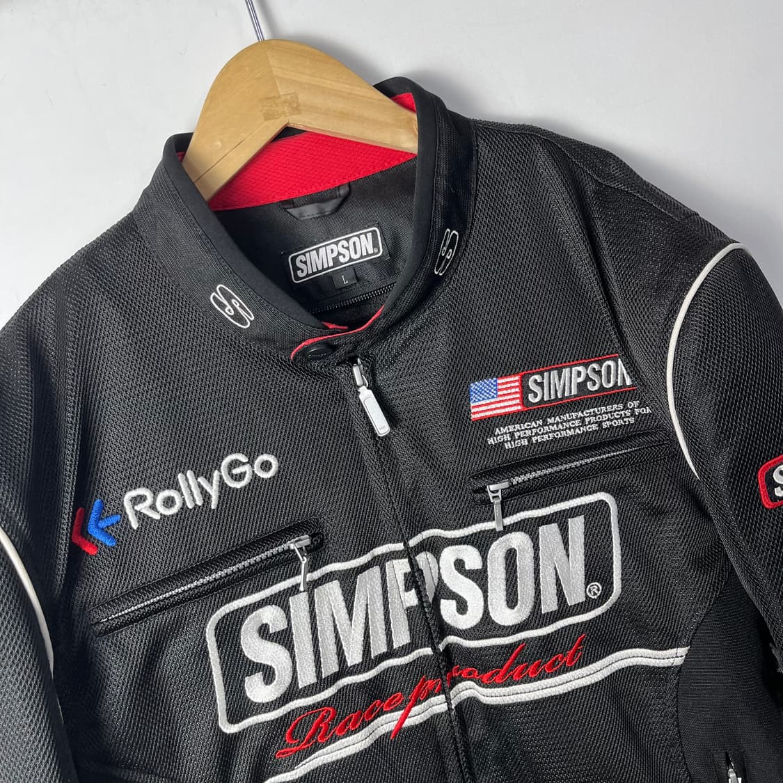 [The Simpsons] 심슨 메쉬 레이싱 자켓 상품이미지3