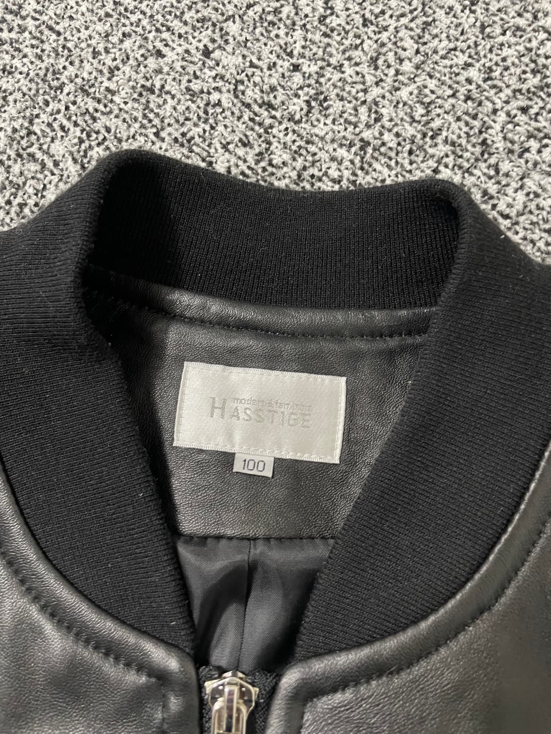 빈티지9. 헤스티지 양가죽 라이더 자켓 가죽자켓 블루종 봄버 램스레더 상품이미지4