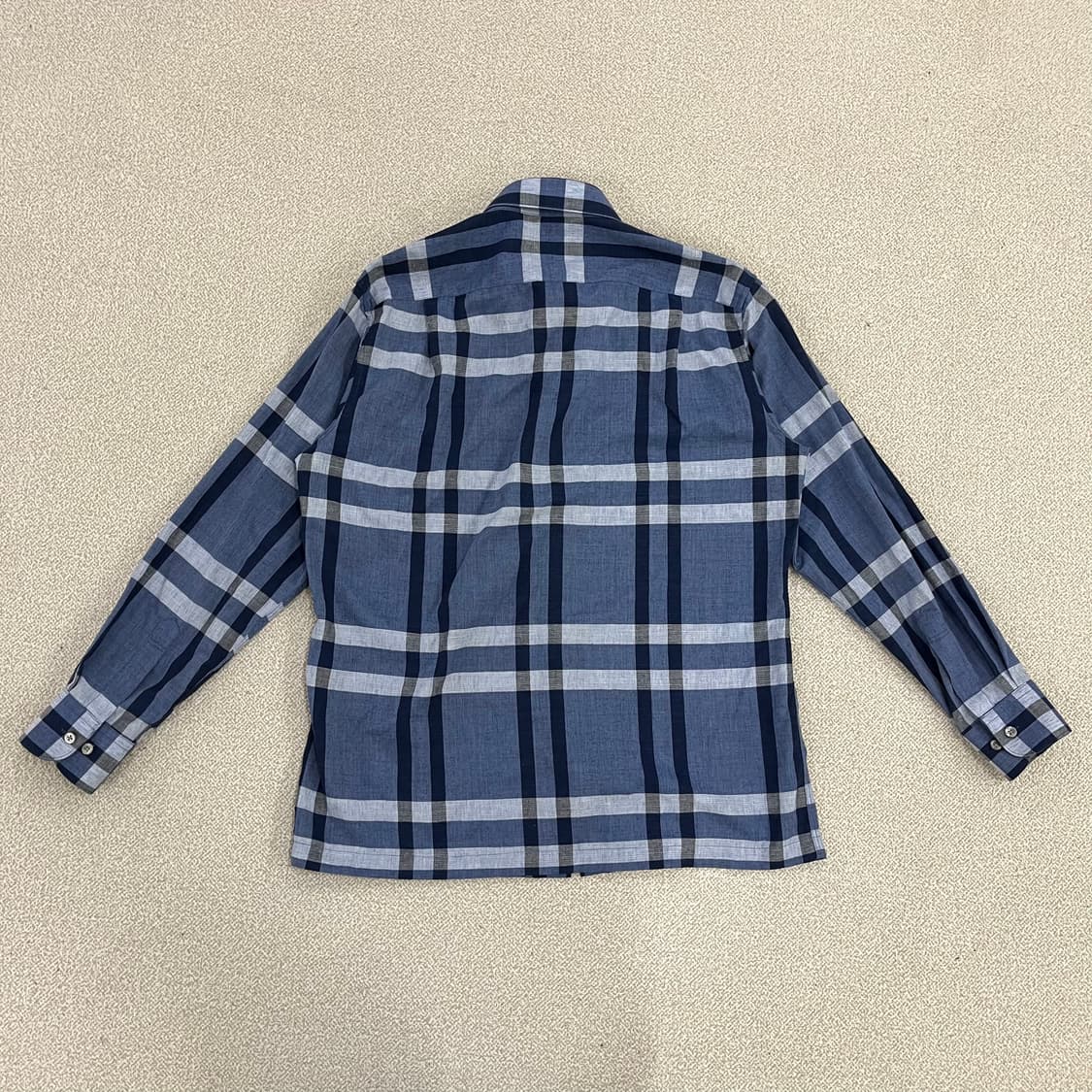 [100] 닥스 체크무늬 긴팔 셔츠 남방 0108M1 상품이미지4