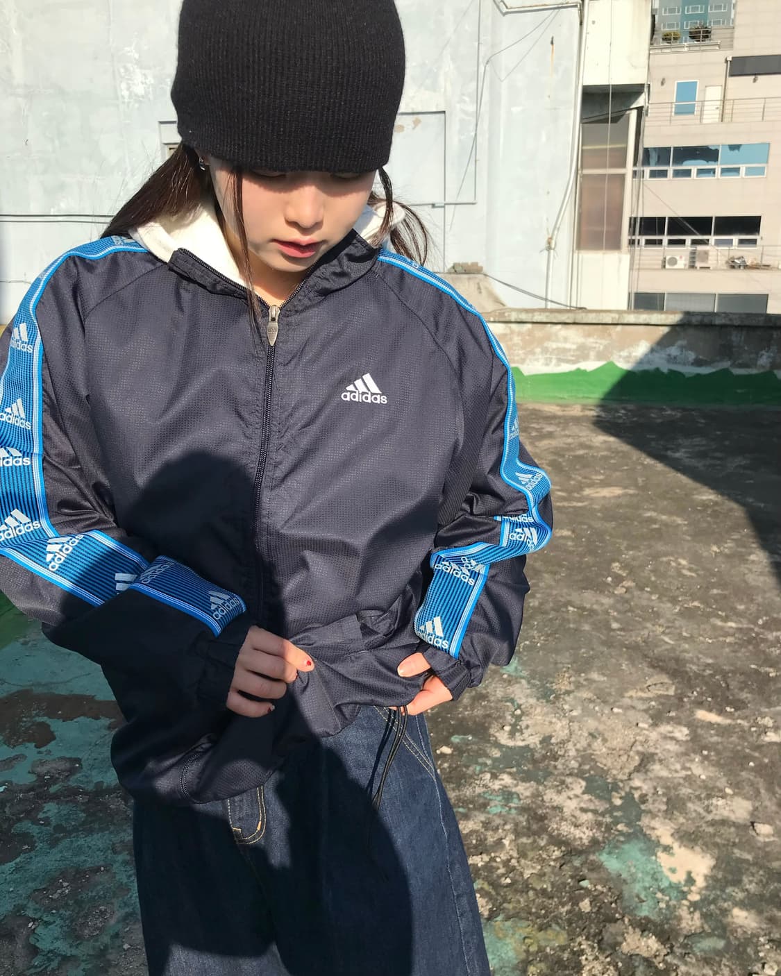 아디다스 네이비 집업 상품이미지2