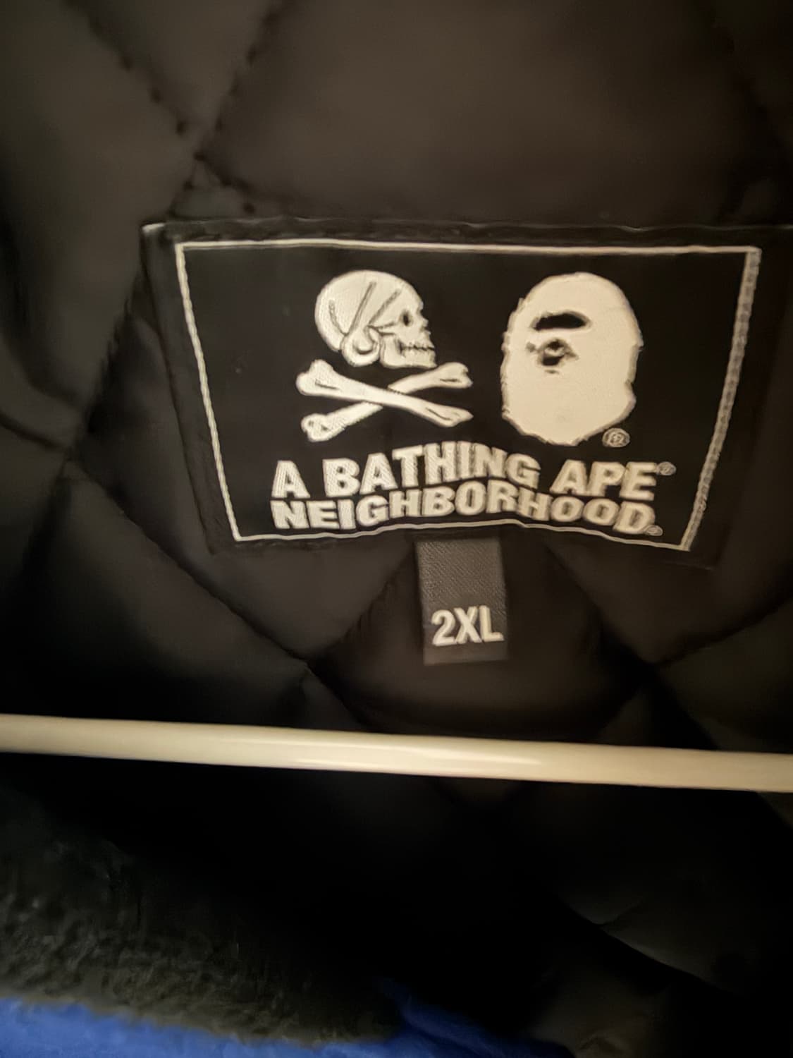 베이프 x 네이버후드 콜라보 스타디움자켓 상품이미지9