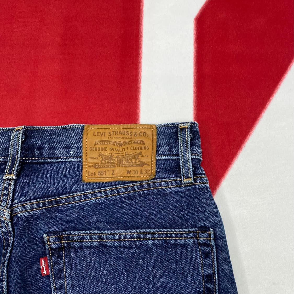 리바이스 551 데님팬츠  30 상품이미지4