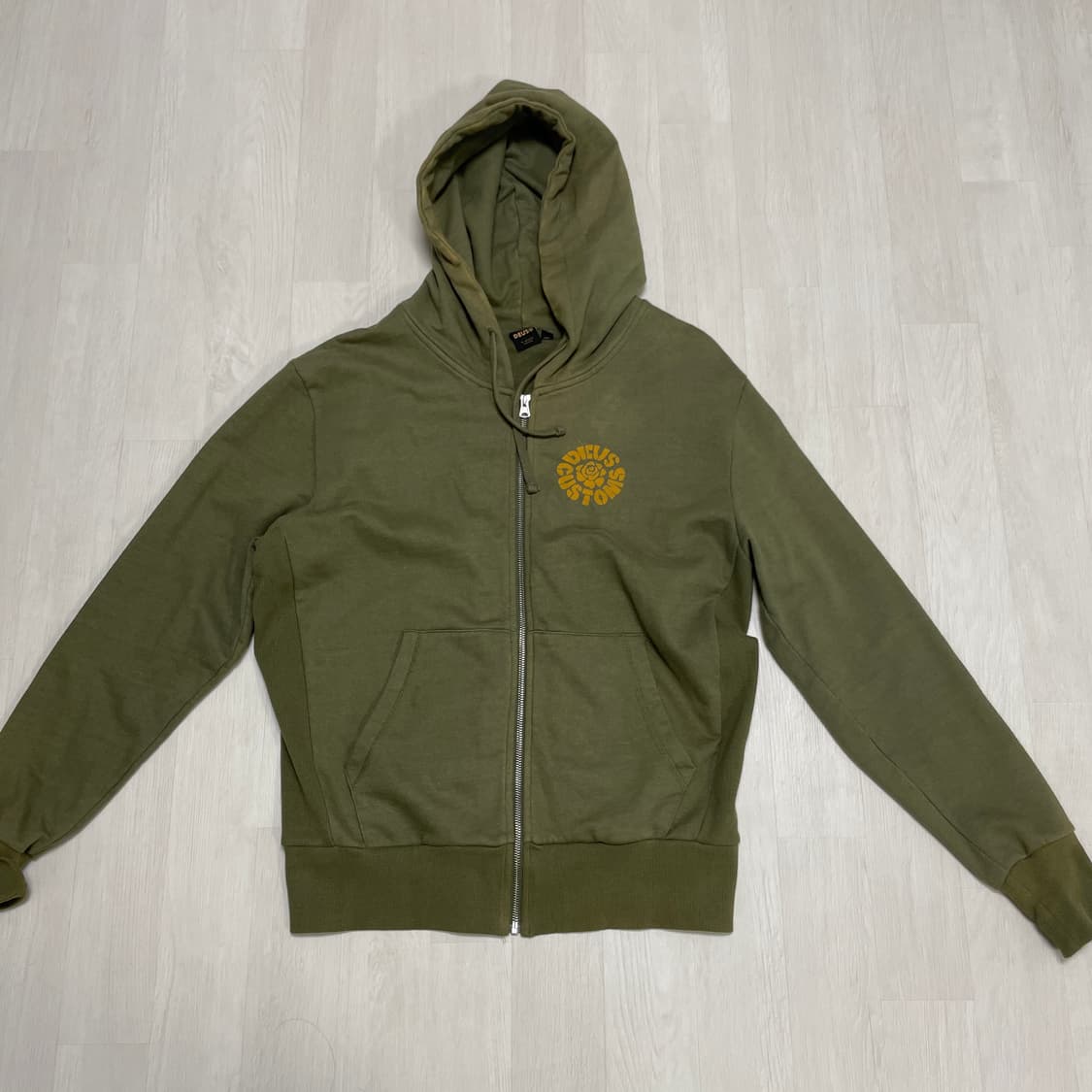 데우스 엑스 마키나 엘러베이션 올리브 후드집업 M 상품이미지5